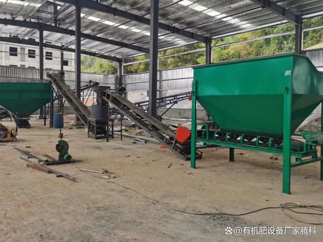 烘干机-厂里出售二手年产10万吨有机肥生产线_年产10万.